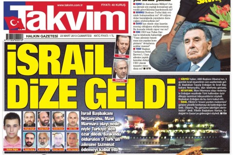 Takvim: ‘Israel came to heel'